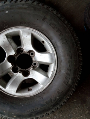 แม๊กพร้อมยาง 255/70R15 BF Goidrich ชุด 4 ล้อ tel.081-427-3941 ไอดีไลน์ 0814273941 แม๊กพร้อมยาง 255/70R15 BF Goidrich ชุด 4 ล้อ tel.081-427-3941 ไอดีไลน์ 0814273941