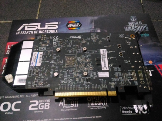 ขายการ์ดจอคอม asus r7 360 2g ddr5