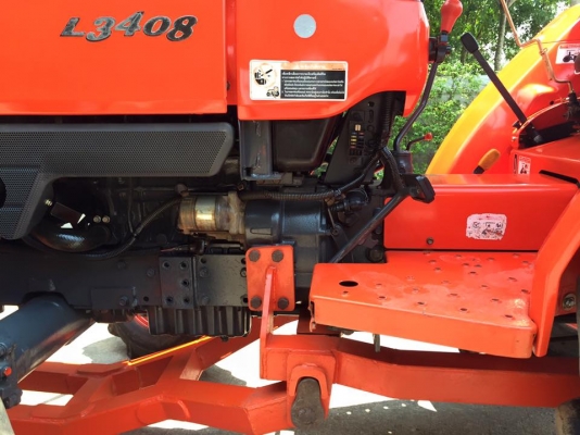 ขายรถไถKubota L3408 (4WD) พร้อมใบมีดหน้า และผานบุกเบิก รถพร้อมใช้งาน