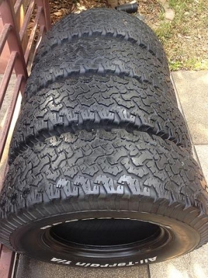 ยาง All BF Goodrich 265 75 16 พร้อมใช้งาน ราคาไม่แพง