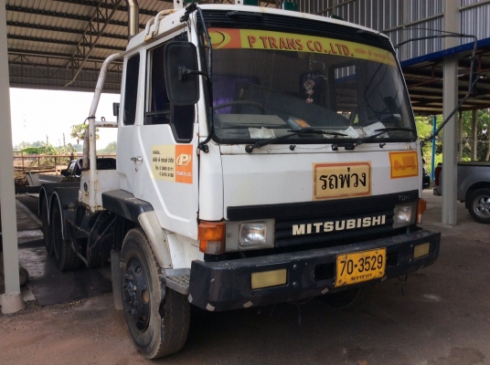 MITSUBISHI 10ล้อ 2เพลา(หัวลากไอ้หลง) 220แรง เกียร์10 สปีด รถเดิมๆ เครื่องดี ยางดี ครัชชีสวย ขาย 590,000 บาท ศุภากร 081-1903107,081-4252943