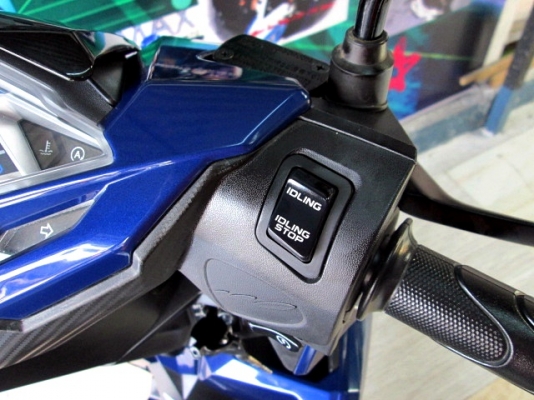 ( ฟรีดาวน์ ) all new  click 125 i ไฟหน้า LED ตัวท็อป สีน้ำเงิน โฉมใหม่ ลายใหม่ล่าสุด 2016 ไมล์น้อย 270 กม.สภาพน้องๆป้ายแดง 48900