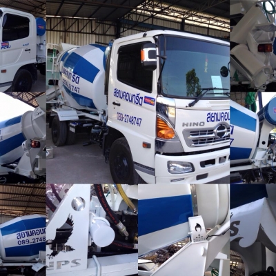 ขายรถโม่ใหม่ 4 คิว ฮีโน่ 081-9541074