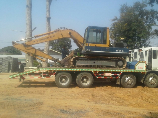 ขายด่วน แม็คโคร KOMATSU PC120-3สภาพพร้อมใช้งาน รถทำงานทุกวัน เครื่องปั้มดี เอกสารสัญญาซื้อขาย