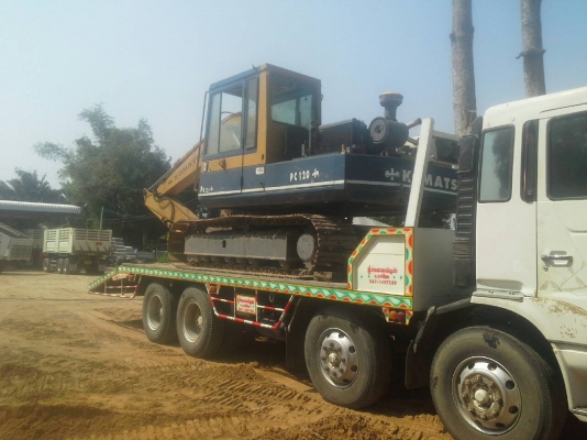 ขายด่วน แม็คโคร KOMATSU PC120-3สภาพพร้อมใช้งาน รถทำงานทุกวัน เครื่องปั้มดี เอกสารสัญญาซื้อขาย