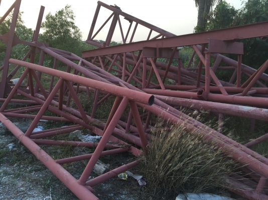 ขายเครนสนามความยาว 30 เมตร พร้อมรางรถไฟ