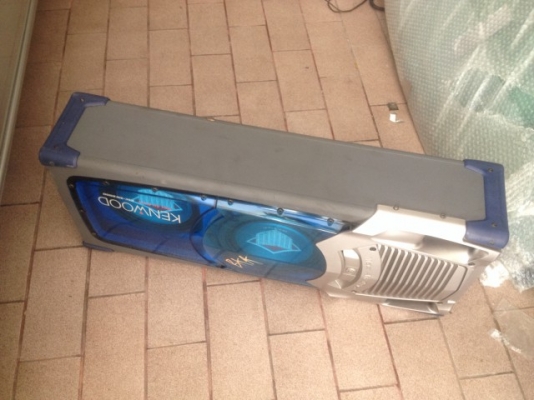 ซับ KENWOOD KSC SW 2000 8นิ้ว2ดอกเเอมในตัวเก่าญี่ปุ่นเเท้สภาพสวย