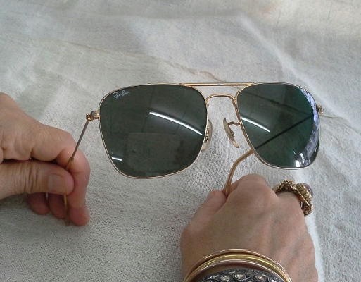 อภิมหาแว่นตาซุปตาร์  B&amp;L RAY-BAN Caravan USA  ตัวแท้!