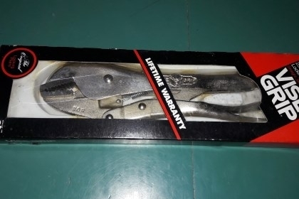 ขายคีมล็อกPetersen VISE-GRIP 10R Made in USA.งานเก่าเก็บยี่สิบกว่าปี