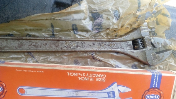 ขายประแจเลื่อนERORA 18" Made in Germany. งานใหม่เก่าเก็บ