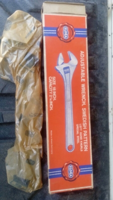 ขายประแจเลื่อนERORA 18" Made in Germany. งานใหม่เก่าเก็บ