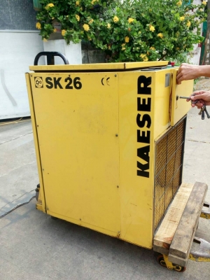 ขายปั๊มลม KAESER 20HP เครื่องพร้อมใช้งาน