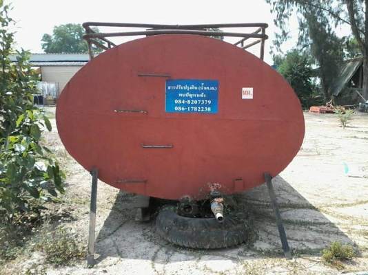 ถังน้ำ 10 ล้อ บรรจุ 16,000 ลิตร
