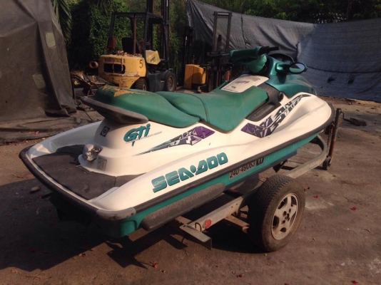 ขายเจ็ตสกีใหญ่นั่งได้3คน ถูกๆครับ 38800 พร้อมเทเลอร์นอกเครื่องพังแหวนหักอุปกรณ์ครบเจ้าของไม่อยากทำต่อ ขายถูกมากครับ