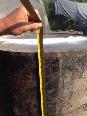 ขายถังน้ำมันขนาด250-300ลิตร 4000 บาท