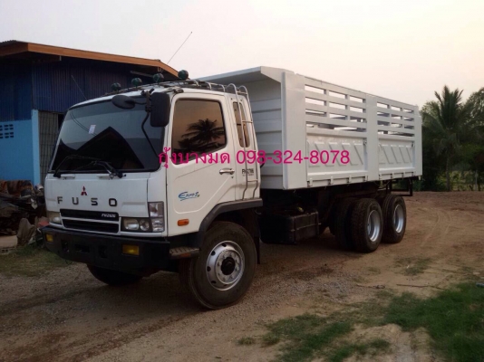 ขายรถบรรทุก Mitsubishi M6 เครื่องเดิม 260 แรง ปี 48 กระบะดัมพ์สามมิตรแท้ มีระบบลากพ่วง แอร์ ยางเต็ม ทะเบียนพร้อม