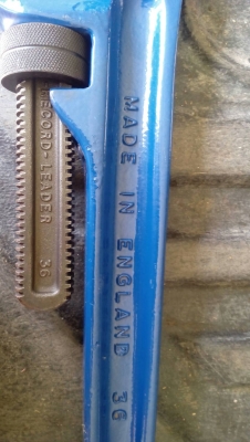 ขายคอม้าขาเดียว36"Record Made in England.