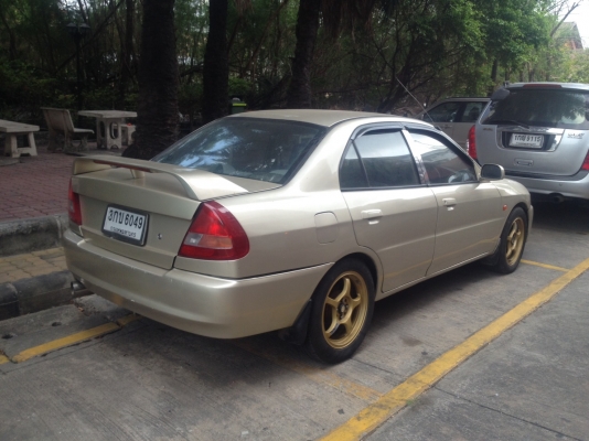 ขายMITSUBISHI LANCER ท้ายเบ๊น ปี 1997 สีทอง เกียร์ออโต้ ติดเเก๊ส LPGถังเเค็ปซูล ขายMITSUBISHI LANCER ท้ายเบ๊น ปี 1997 สีทอง เกียร์ออโต้ ติดเเก๊ส LPGถังเเค็ปซูล