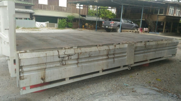 กะบะ เดิมใส่รถ 10 ล้อฟูโซ่ กระบะยาว 6.00 เมตร ขอบสูง .80 ซม.