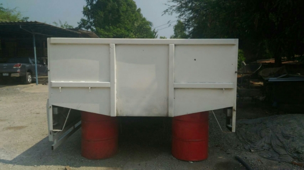 กะบะ เดิมใส่รถ 10 ล้อฟูโซ่ กระบะยาว 6.00 เมตร ขอบสูง .80 ซม.