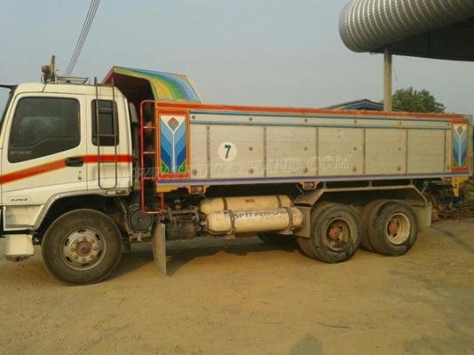 รถบรรทุก 10 ล้อดัมพ์ ISUZU ปีจดทะเบียน 2551 270 แรงม้า รุ่น FXZ