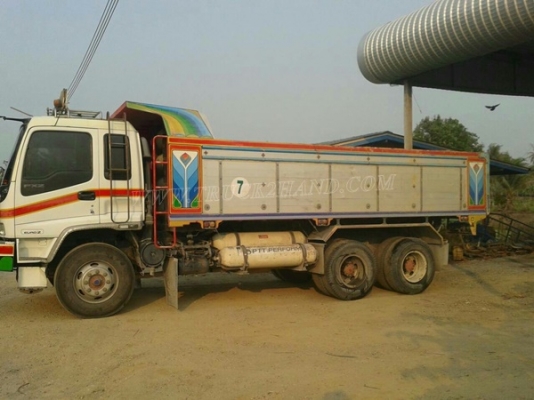 รถบรรทุก 10 ล้อดัมพ์ ISUZU ปีจดทะเบียน 2551 270 แรงม้า รุ่น FXZ