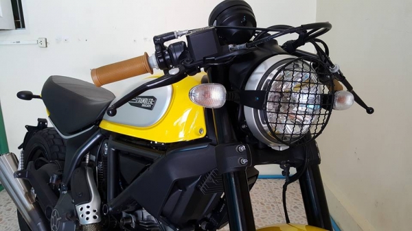 ขาย Ducati Scrambler ปี 2015 ใหม่มาก ไมล์ 5,xxx แต่งเต็ม