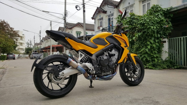 ขาย Honda CB650F ปี 2014 วิ่ง 9,xxx สภาพสวยมาก พร้อมของแต่ง