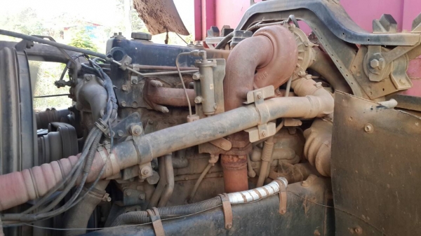 ขายด่วน ISUZU DEGA 270 ยูโร2 แม่ลูกดั้ม หินทราย สภาพพร้อมใช้งาน เครื่องเกียร์ดี ยางพอใช้ เอกสารเล่มทะเบียน