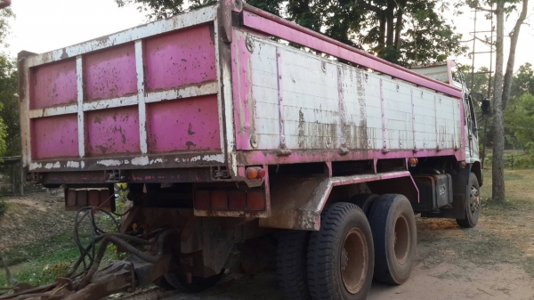 ขายด่วน ISUZU DEGA 270 ยูโร2 แม่ลูกดั้ม หินทราย สภาพพร้อมใช้งาน เครื่องเกียร์ดี ยางพอใช้ เอกสารเล่มทะเบียน