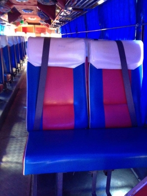 รถบัสพัดลม ไม่มีปัญหาใดๆ ในตัวรถ