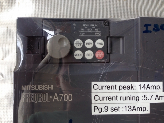 ขายอินเวอร์เตอร์ Mitsubishi 10HP. 380V สภาพสวย พร้อมใช้งาน ขายอินเวอร์เตอร์ Mitsubishi 10HP. 380V สภาพสวย พร้อมใช้งาน