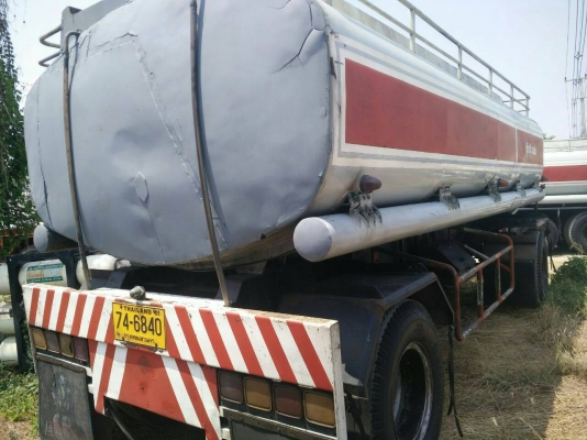 ขายหางพ่วง2เพลาพร้อมแท้งค์ ความจุถัง16,000ลิตร