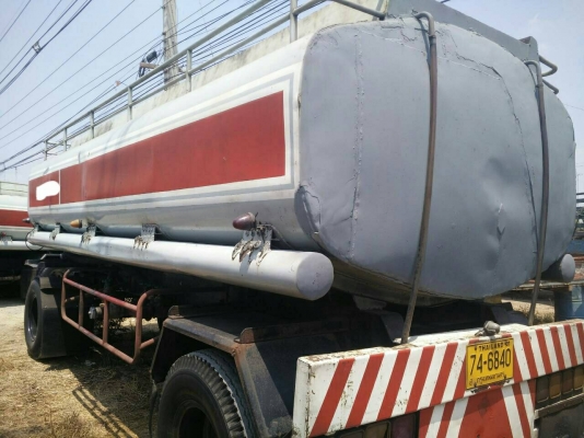 ขายหางพ่วง2เพลาพร้อมแท้งค์ ความจุถัง16,000ลิตร