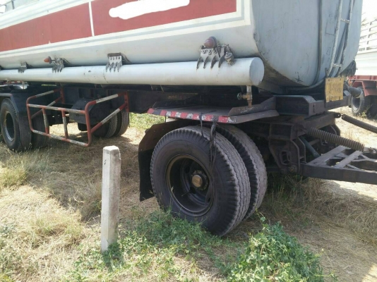 ขายหางพ่วง2เพลาพร้อมแท้งค์ ความจุถัง16,000ลิตร