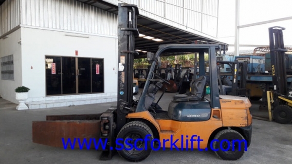 ขายรถยก TOYOTA 7FD30 หนีบแบน