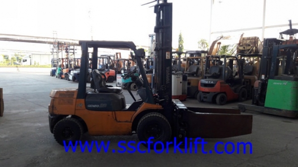 ขายรถยก TOYOTA 7FD30 หนีบแบน