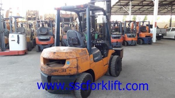 ขายรถยก TOYOTA 7FD30 หนีบแบน