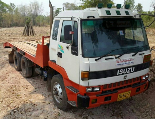 จองแล้วครับ สิบล้ อีซูชุ ร็อค CXM23M-260ปี44 เพาเดียว ท้ายลากแม็คโค 200-320 สภาพดีสวยเดิมๆพร้อมบรรทุกแม็คโค ทะเบียนพร้อมโอน