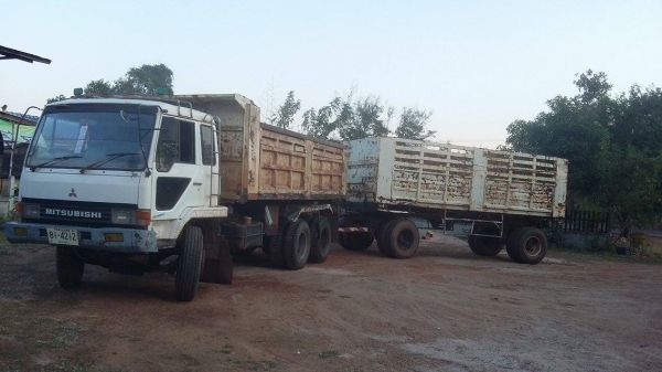 ขาย ลูกพ่วงดั้ม 2 คาน ช.ทวีขอนแก่น ปี41 คัสซีใหญ่14นิ้ว