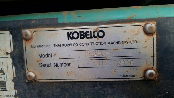 ขายด่วน  รถแบคโฮ  kobelco  yn12   สภาพดี พร้อมใช้งาน  เอกสารพร้อม  8700 ชม.