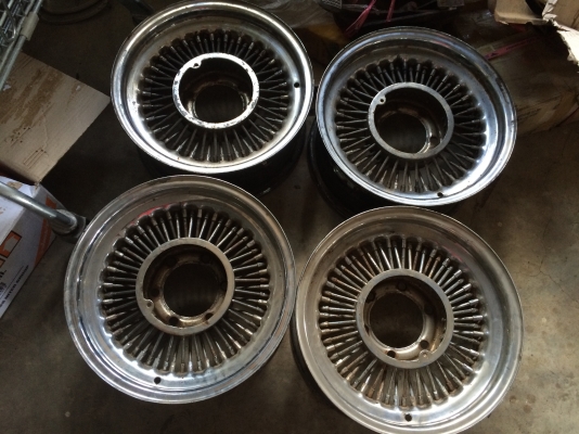 ล้อซี่ลวด 6รู ขอบ15 Made in USA