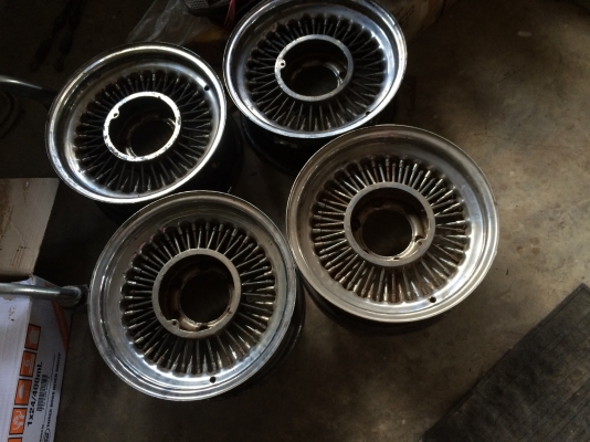 ล้อซี่ลวด 6รู ขอบ15 Made in USA