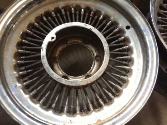 ล้อซี่ลวด 6รู ขอบ15 Made in USA