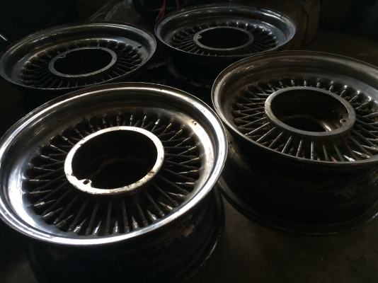 ล้อซี่ลวด 6รู ขอบ15 Made in USA