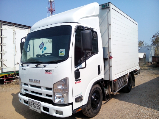 6 ล้อสั้น *ตู้สแตนเลส-ทำความเย็น* ISUZU *Euro.3* NMR 130 แรงม้า*คอมมอนเรว* รถสวยจริง * รถห้างแท้ *
