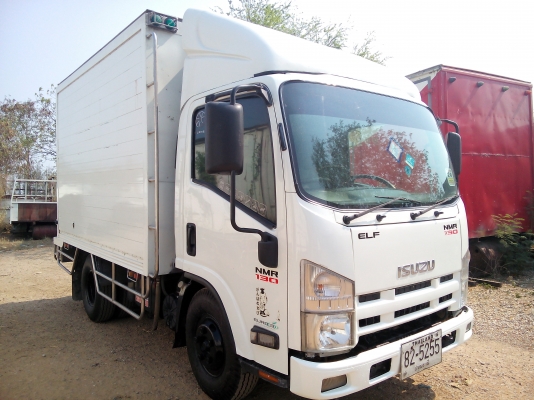 6 ล้อสั้น *ตู้สแตนเลส-ทำความเย็น* ISUZU *Euro.3* NMR 130 แรงม้า*คอมมอนเรว* รถสวยจริง * รถห้างแท้ *