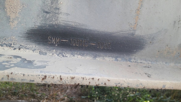 หางพื้้นเรียบ2เพลายาว12เมตรบรรทุกเต้าปูน3ลูกต่ออู่สามมิตรปี38น้ำหนักรวม9.5ตัน หางพื้้นเรียบ2เพลายาว12เมตรบรรทุกเต้าปูน3ลูกต่ออู่สามมิตรปี38น้ำหนักรวม9.5ตัน