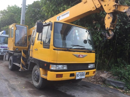 6 ล้อเครน 7 ตัน HINO FC2WELA รถสวยสภาพดี เล่มทะเบียนพร้อม