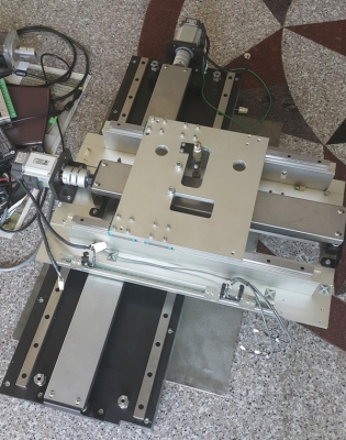 ขายแกนสำเร็จ XY ทำเครื่องมินิซีเอ็นซี